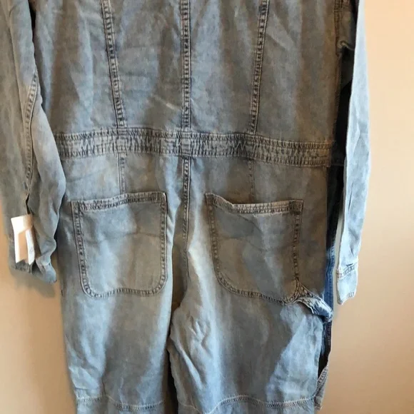 Free People Knox Coverall Morning Dew romper/jumpsuit - Picture 12 of 13